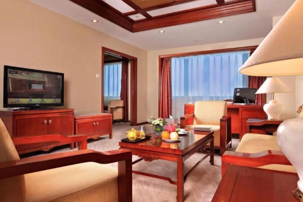 בייג'ינג Xinhai Jinjiang Hotel מראה חיצוני תמונה