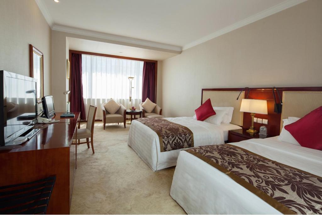 בייג'ינג Xinhai Jinjiang Hotel מראה חיצוני תמונה